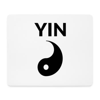 Yin Yang Symbol Couples Partner Look Carnival Couple - Mouse Pad (horizontal) - white - Front