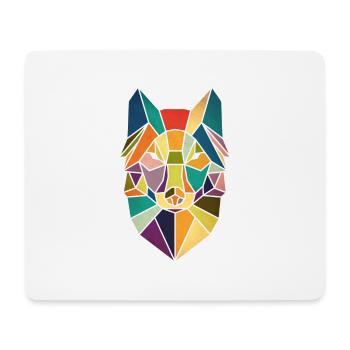Fox - Mouse Pad (horizontal) - white - Front