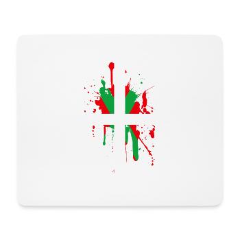 euskal herria design 8 - Mouse Pad (horizontal) - white - Front
