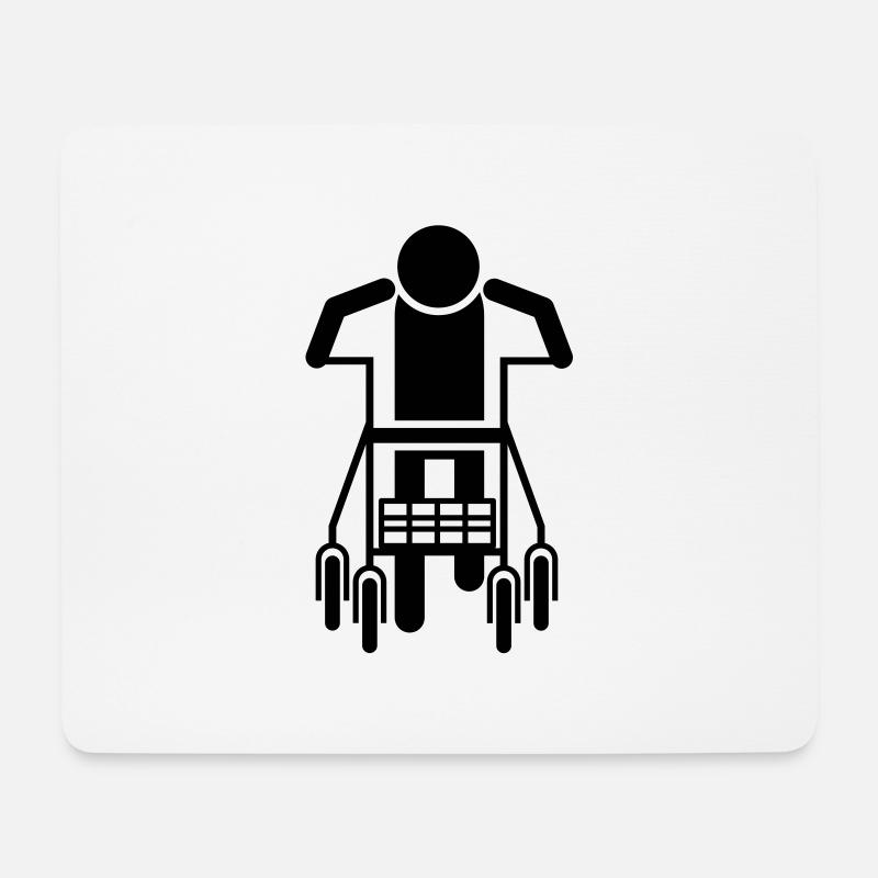 Walker - Mouse Pad (horizontal) - white