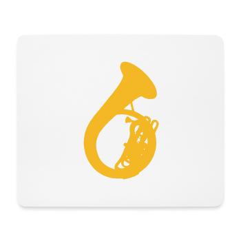 helicon - Tapis de souris (format paysage) - blanc - Devant