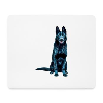 German shepherd - Mouse Pad (horizontal) - white - Front