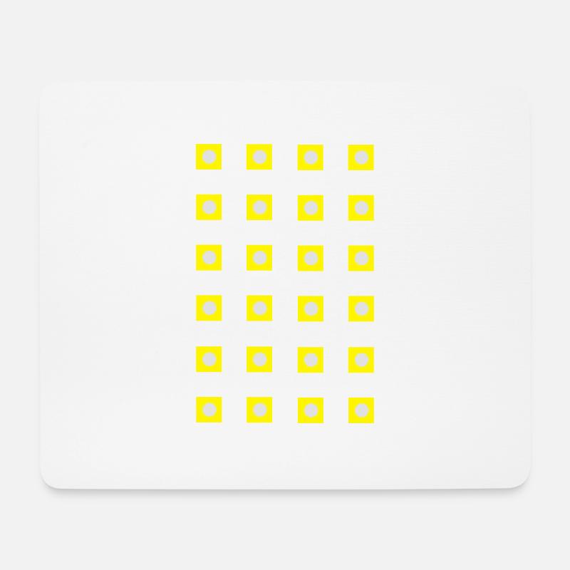 LED-Licht_a1 - Mousepad (Querformat) - Weiß