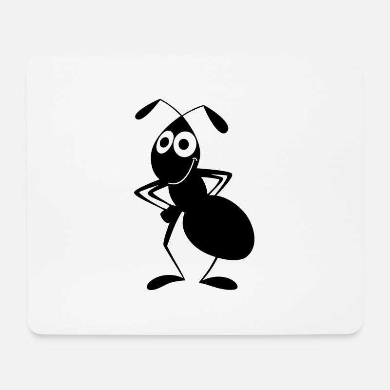 ant - Mouse Pad (horizontal) - white
