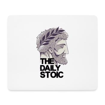 Marcus Aurelius | The daily stoic - Mouse Pad (horizontal) - white - Front