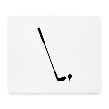 Golf - Mouse Pad (horizontal) - white - Front
