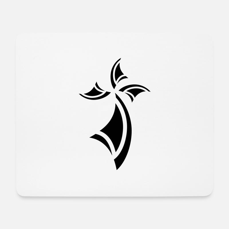 HERMINE HERMINE - Tapis de souris (format paysage) - blanc