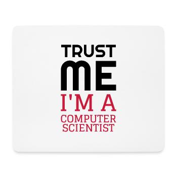 Computer / Informatiker / Aussenseiter / Ingenieur - Mousepad (Querformat) - Weiß - Vorne