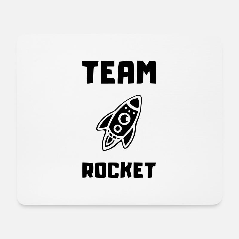 rocket team rocket - Mouse Pad (horizontal) - white