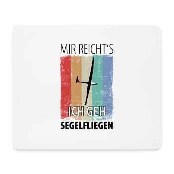 Segelflieger Segelfliegen Segelflugzeug Fliegen - Mousepad (Querformat) - Weiß - Vorne