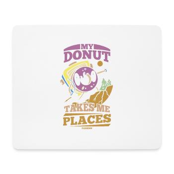 Donut Sweets Donuts Food Baker Gift - Mouse Pad (horizontal) - white - Front