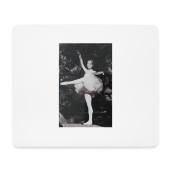 Ballerina - Mouse Pad (horizontal) - white - Front