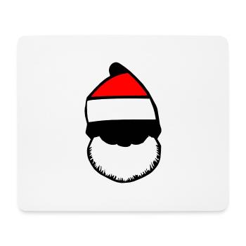 Christmas Hat Santa Claus Christmas Vector - Mouse Pad (horizontal) - white - Front