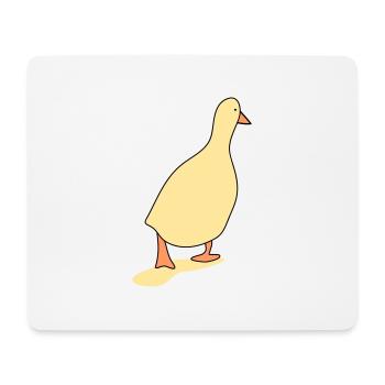 Entenvogel 3 - Mousepad (Querformat) - Weiß - Vorne