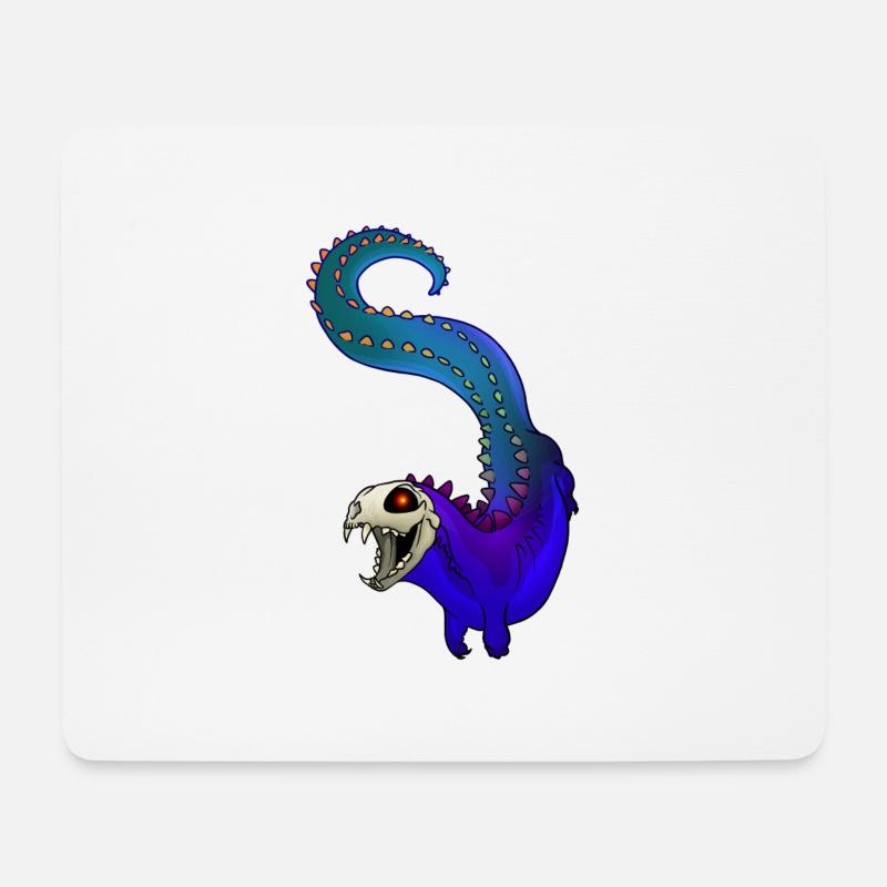 Tiny Monster - Mousepad (Querformat) - Weiß
