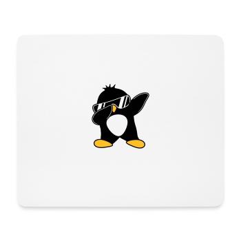Kindness Is Cool Dabbing Dab Dance Geste Pinguin - Mousepad (Querformat) - Weiß - Vorne