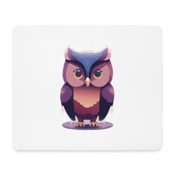 Owl Guardian (Dreamy Animals Collection) - Mouse Pad (horizontal) - white - Front