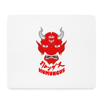 oni wuw - Mousepad (Querformat) - Weiß - Vorne