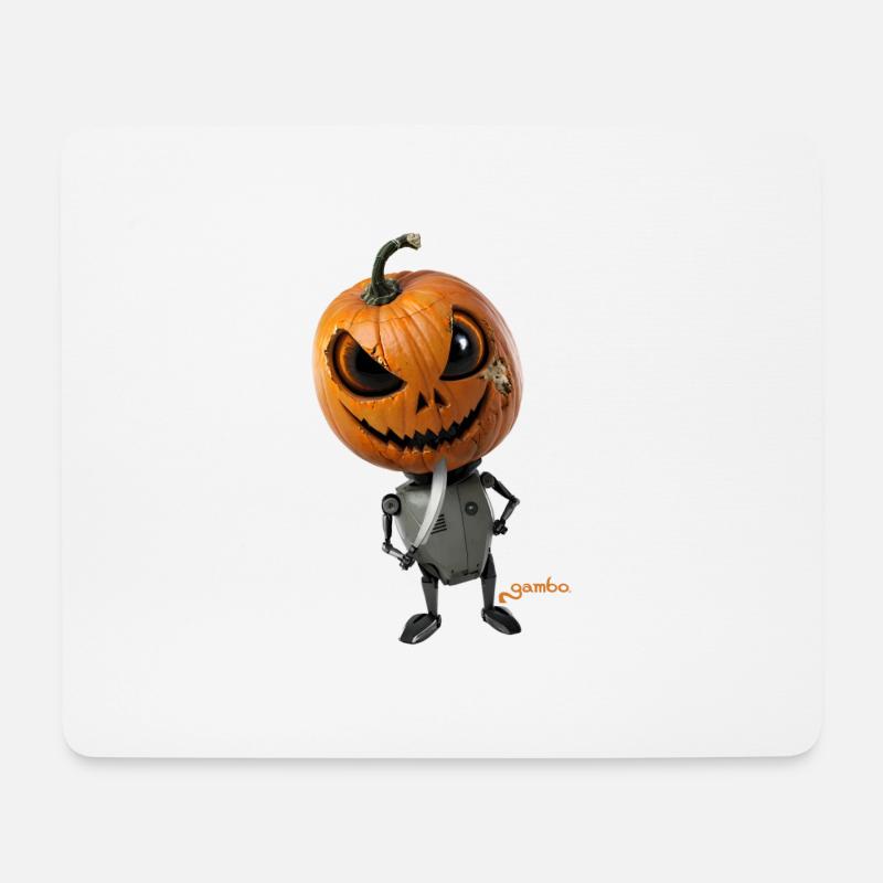 gambot Halloween 02 - Mousepad (Querformat) - Weiß