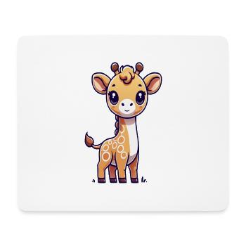 Giraffe - Mouse Pad (horizontal) - white - Front