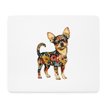 Chihuahua - Mousepad (Querformat) - Weiß - Vorne