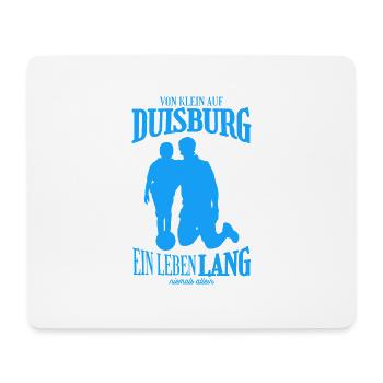 Cadeau de famille Duisburg Football - Tapis de souris (format paysage) - blanc - Devant
