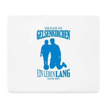 Cadeau Gelsenkirchen Football Tradition - Tapis de souris (format paysage) - blanc - Devant