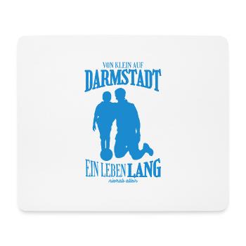 Darmstadt Fußball Tradition Geschenk - Mousepad (Querformat) - Weiß - Vorne