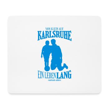Cadeau Karlsruhe Football Tradition - Tapis de souris (format paysage) - blanc - Devant