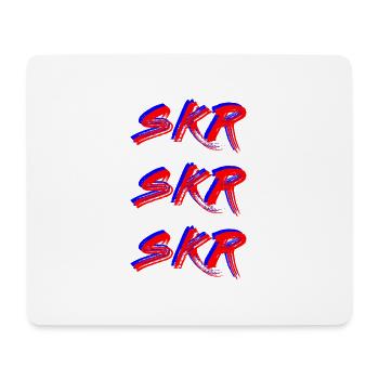 Skr skr skr - Tapis de souris (format paysage) - blanc - Devant