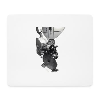 V8 revers - Tapis de souris (format paysage) - blanc - Devant