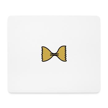 Pasta Nudel Liebe - Mousepad (Querformat) - Weiß - Vorne