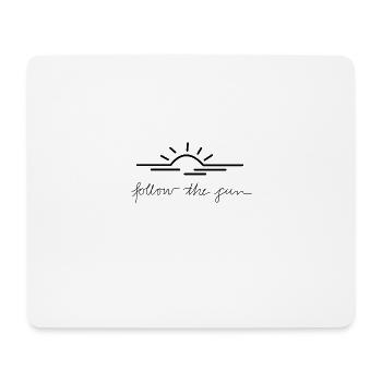 sunset - Mouse Pad (horizontal) - white - Front