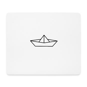 Schiff - Mousepad (Querformat) - Weiß - Vorne