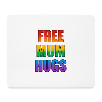 Kostenlose Mama umarmt Pride - Mousepad (Querformat) - Weiß - Vorne