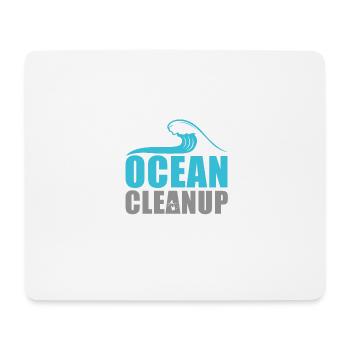 Ocean CleanUp - Mouse Pad (horizontal) - white - Front