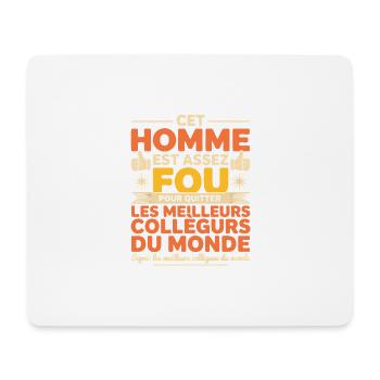 Weggang Kollege Neuer Arbeitsplatz Ruhestand - Mousepad (Querformat) - Weiß - Vorne