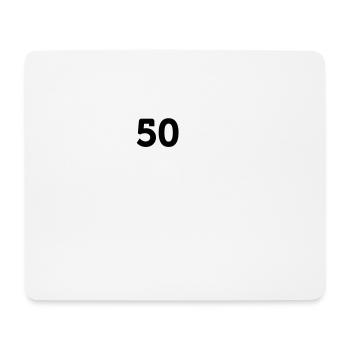 50 ist nicht alt Deprimierend, aber nicht alt! - Mousepad (Querformat) - Weiß - Vorne