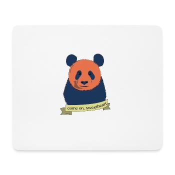 Come on, Sweetheart Animal Fashion - Mouse Pad (horizontal) - white - Front