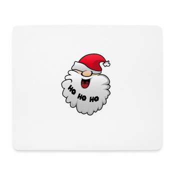Père Noël cadeau de Noël Père Claus Nikolaus - Tapis de souris (format paysage) - blanc - Devant