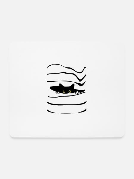 Pussy - Mouse Pad (horizontal) - white