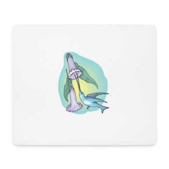 regenbogen sonne wolken wetter rainbow sun cloud28 - Mousepad (Querformat) - Weiß - Vorne