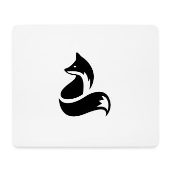Fuchs - Mousepad (Querformat) - Weiß - Vorne