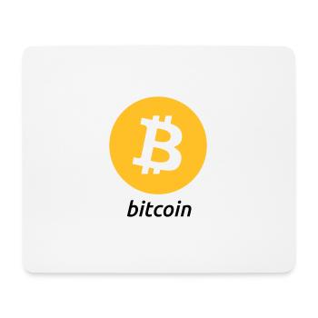 Bitcoin - Tapis de souris (format paysage) - blanc - Devant