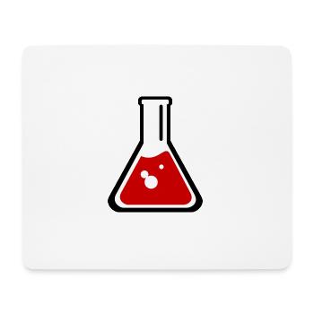 test tube flask tube experiment chemistry chemistry chemistry - Mouse Pad (horizontal) - white - Front