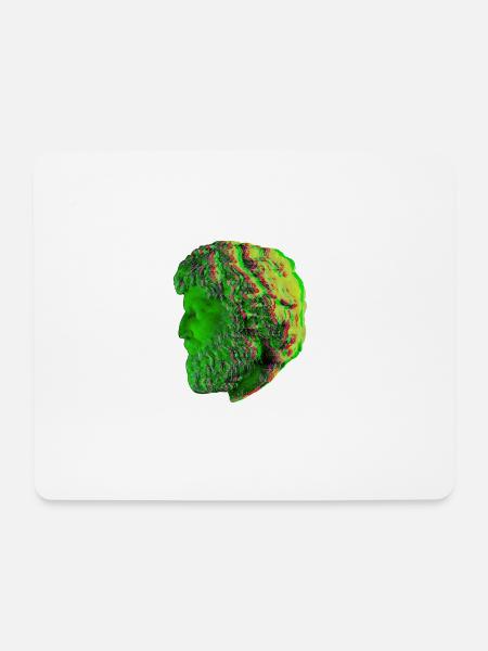 greece stutua - Mousepad (Querformat) - Weiß