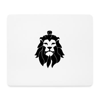 Lion Man - Löwenmann - Mousepad (Querformat) - Weiß - Vorne