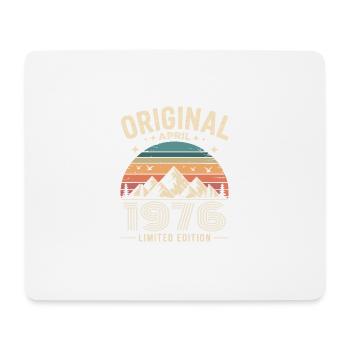 février 1976 – Légende des sommets et montagnes - Tapis de souris (format paysage) - blanc - Devant