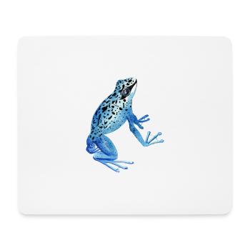 Frosch - Mousepad (Querformat) - Weiß - Vorne