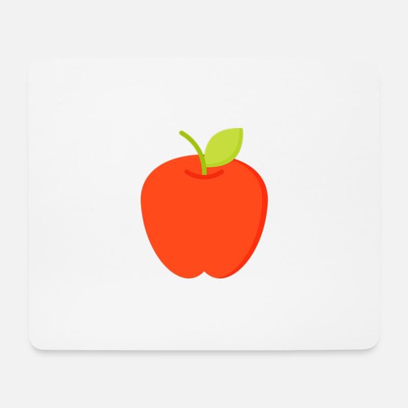 apple - Mouse Pad (horizontal) - white